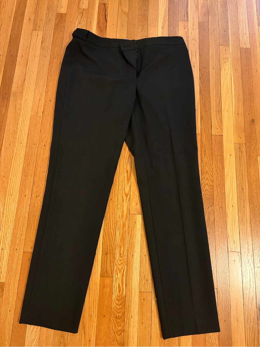 Calvin Klein Black Straight-Leg Trousers